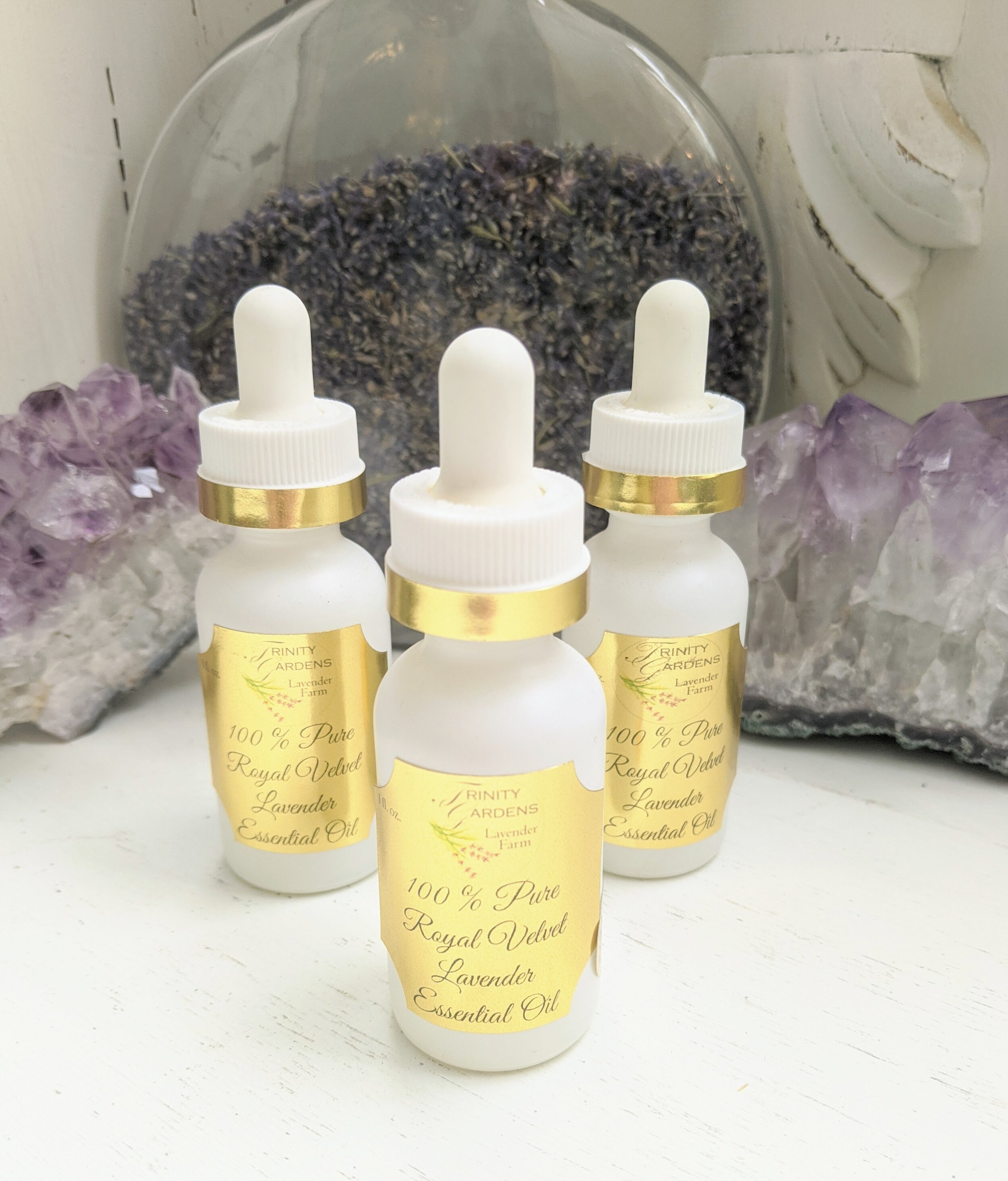 100% Pure Lavender Essential Oil Royal Velvet Gold Line