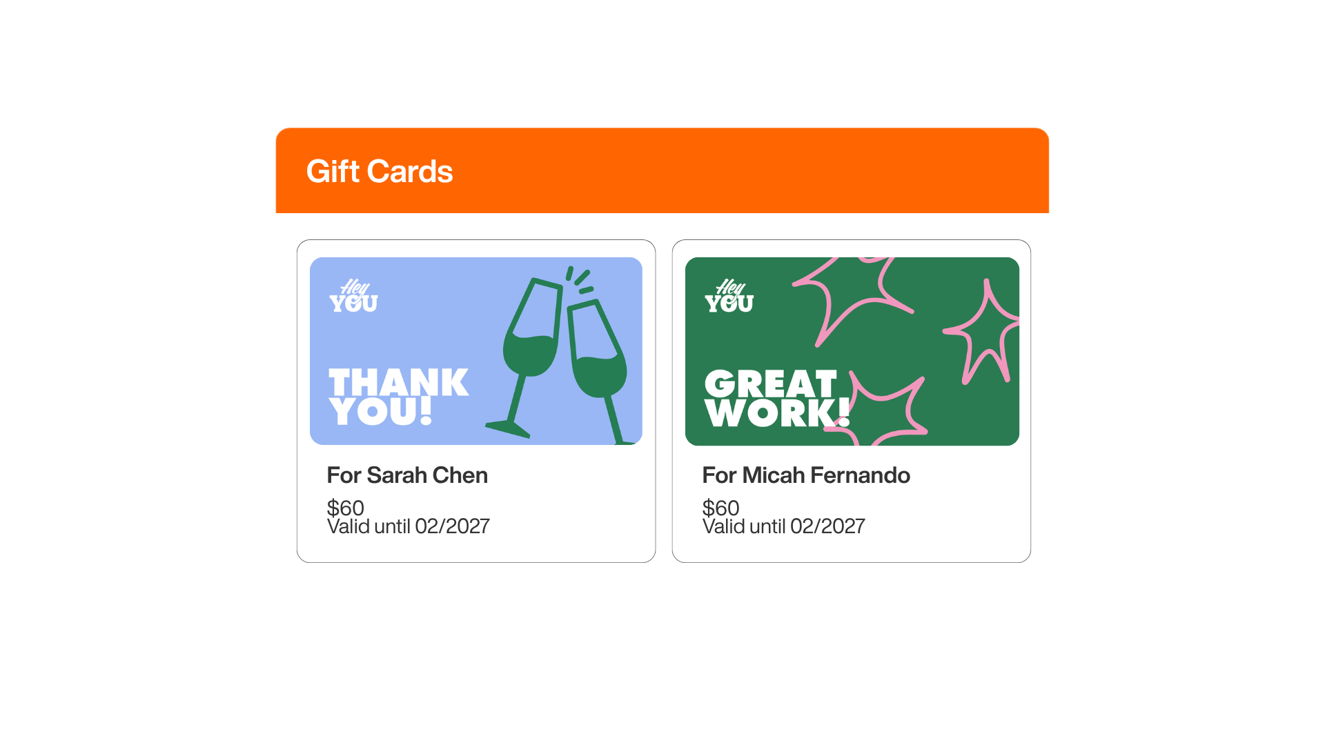 Gift Cards