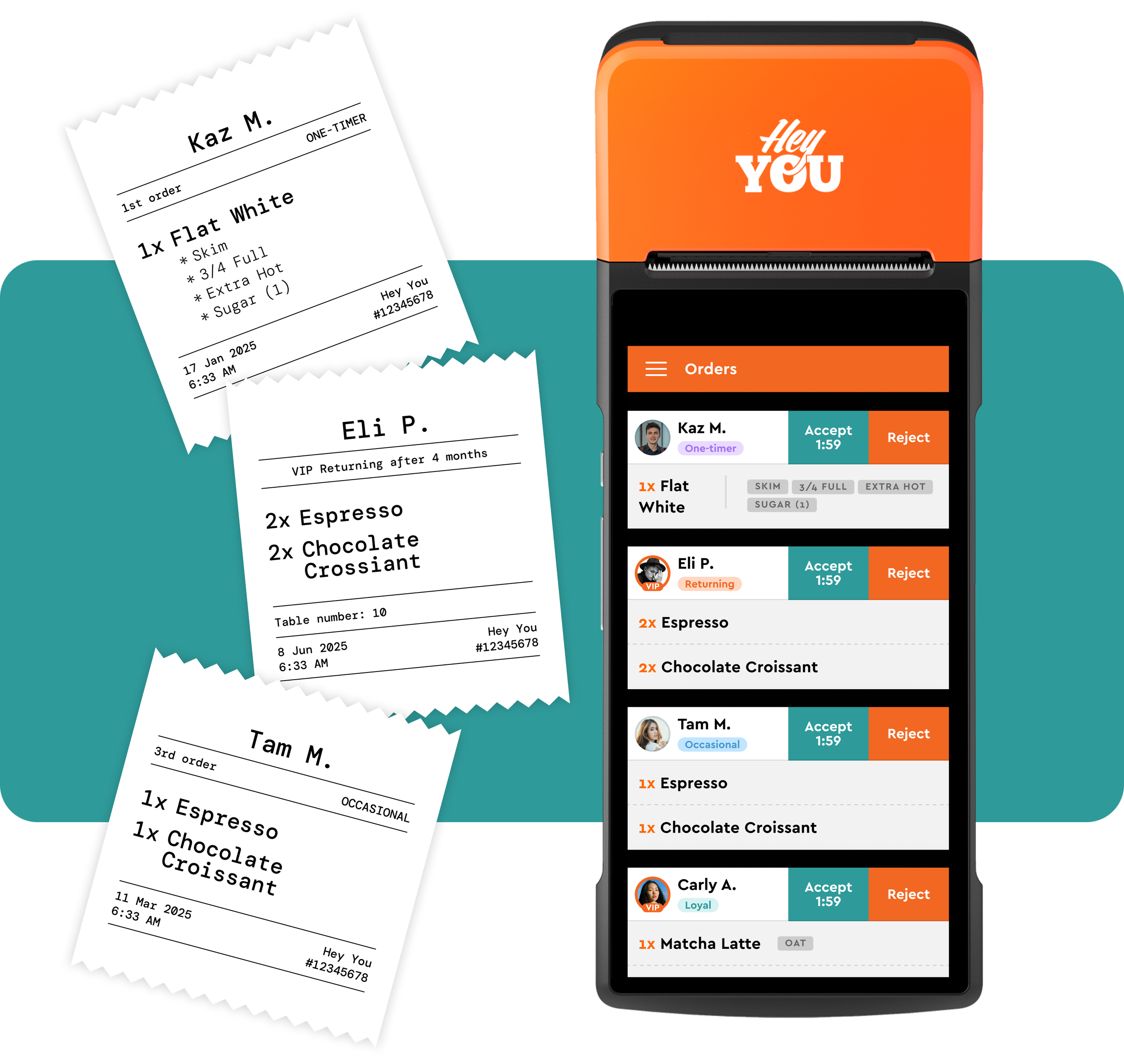 Introducing Customer Recognition — Hey You