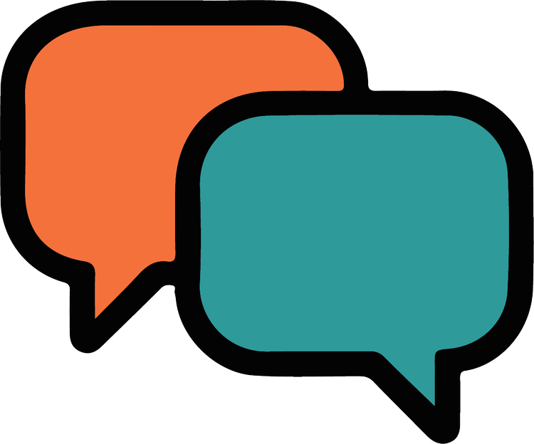 Speech bubbles icon