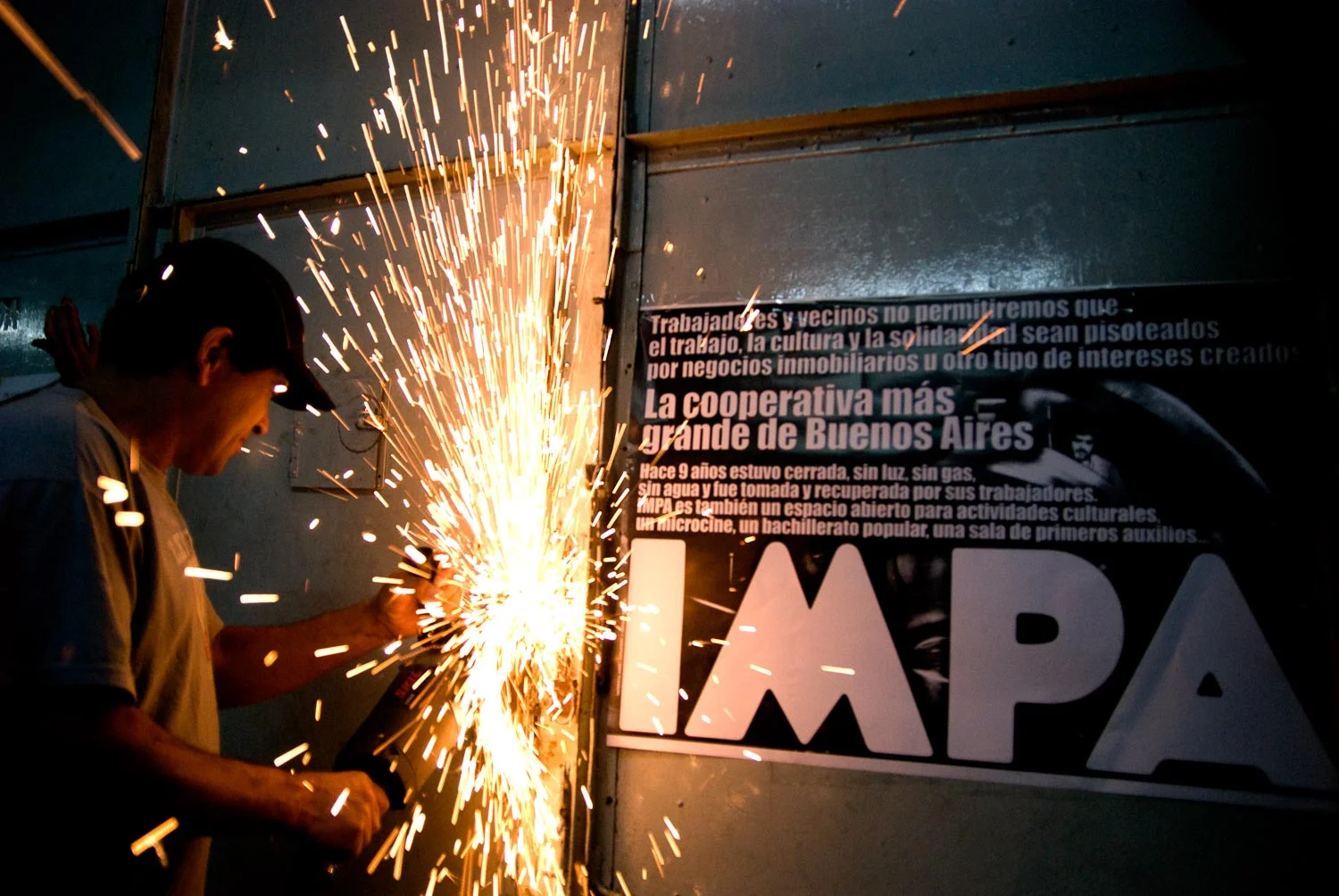  Argentina's  fábricas recuperadas &nbsp;movement, which emerged in response to Argentine's 2001 economic crisis,&nbsp;is the current most significant workers' self-management phenomenon in the world. Workers took over control of the factories in which they had worked, commonly after bankruptcy, or after a factory occupation to circumvent a lockout.     The movement emerged as a response to Argentine's 2001 economic crisis,&nbsp;and about 200 Argentine companies were "recovered" by their workers and turned into co-operatives. Prominent examples include the Brukman factory, the Hotel Bauen and FaSinPat (formerly known as Zanon). As of 2008, thousands Argentine workers run recovered factories.     Many recovered factories are run co-operatively and all workers receive the same wage. Important management decisions are taken democratically by an assembly of all workers, rather than by professional managers.  The proliferation of these "recoveries" has led to the formation of a  recovered factory movement , which has ties to a diverse political network.Some labor unions, unemployed protestors (known as piqueteros), traditional worker cooperatives and a range of political groups have also provided support for these take-overs.  The movement led in 2011 to a new bankruptcy law that facilitates take over by the workers. 