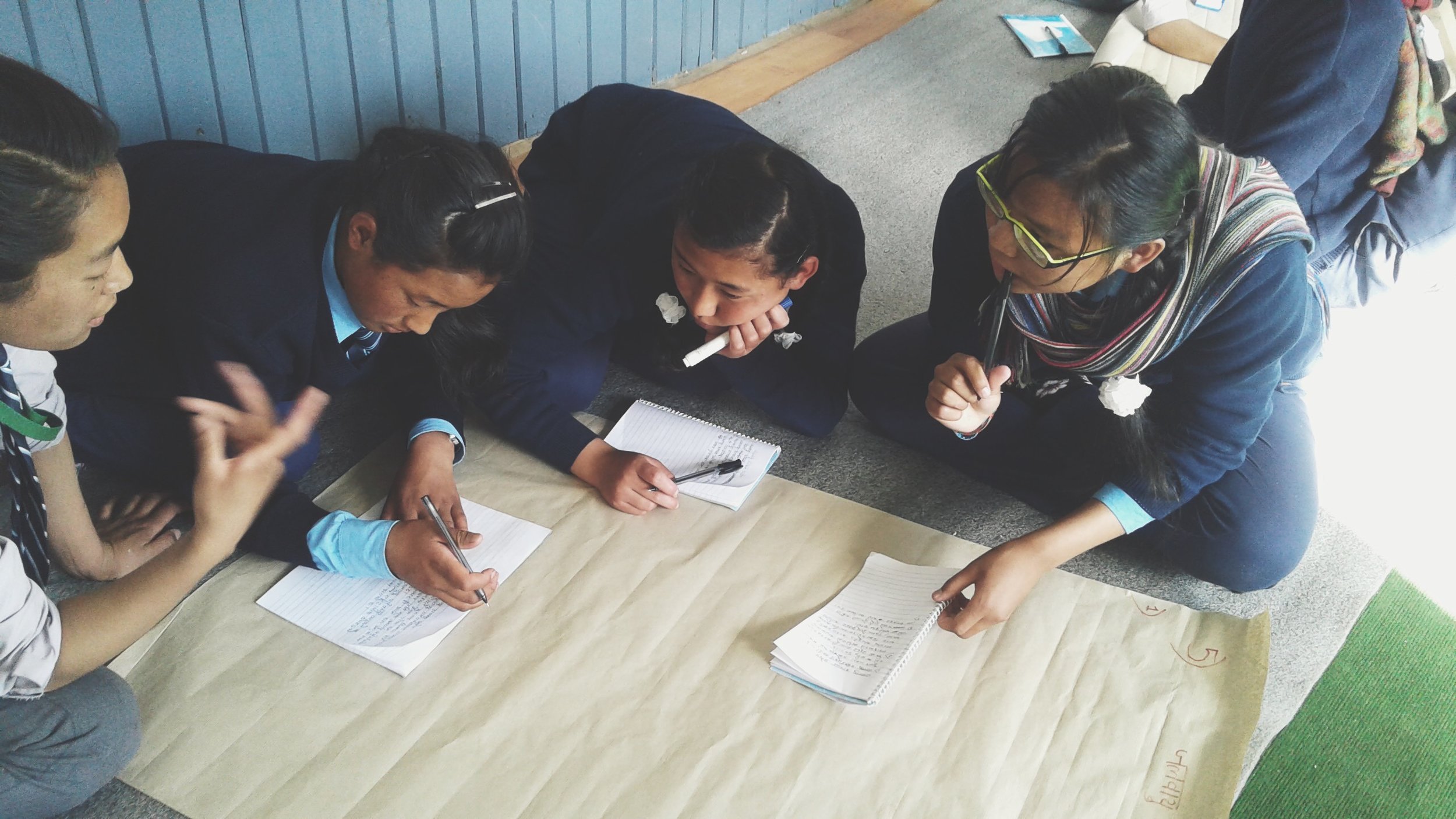"This workshop was organized for children to learn about climate change, empower them with practical knowledge, and improve presentation skills."