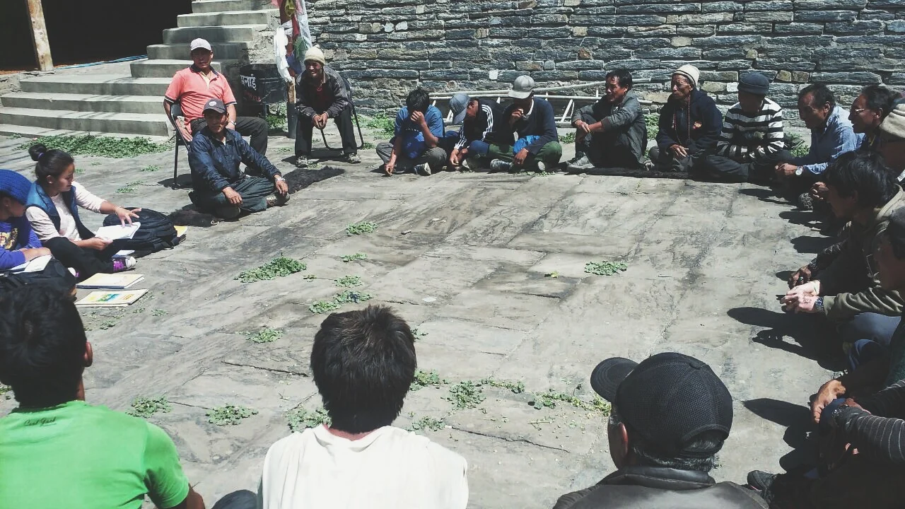 "Involvement from all groups of people, using a bottom up approach. Program organized by government for equal representation of all groups of people within development."