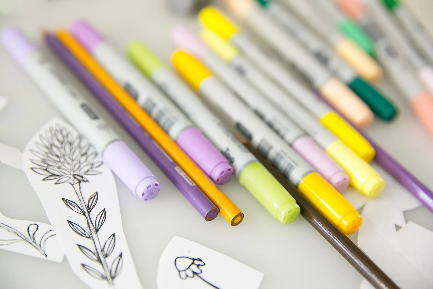 Pens, pencils & sketches - photo by encapture.com.au