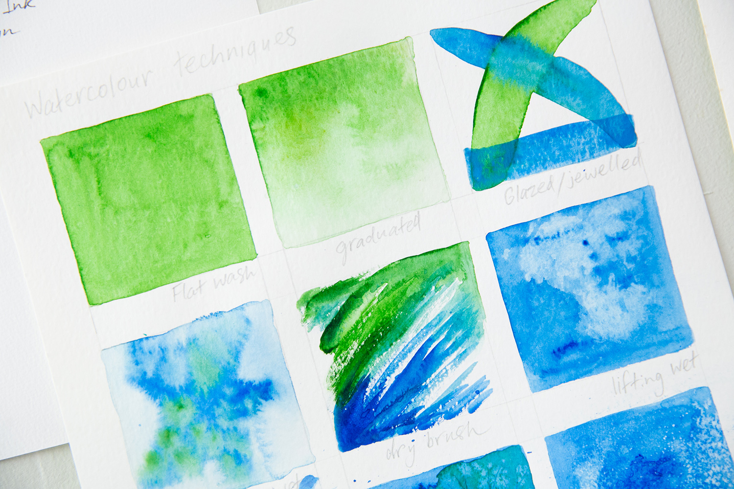 watercolour techniques - photo by encapture.com.au