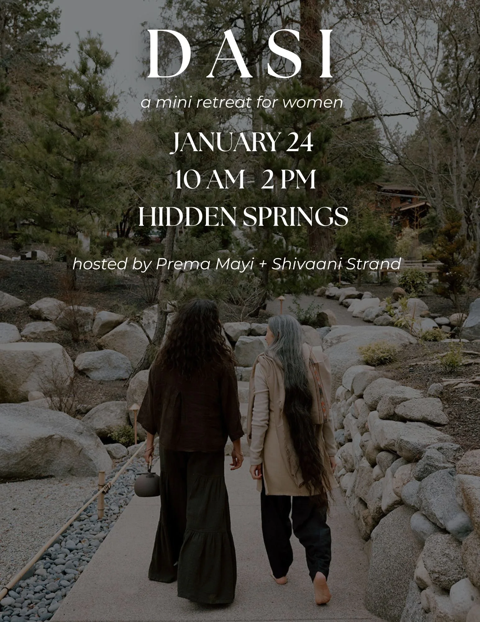 DASI: a mini retreat for women