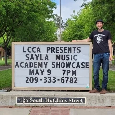 Epic moment for our music academy!!! Thanks to everyone who helped us get here, especially the Lodi Community Concert Association. Come check us out tomorrow for an amazing variety of talented student and teacher performers! You can find more informa