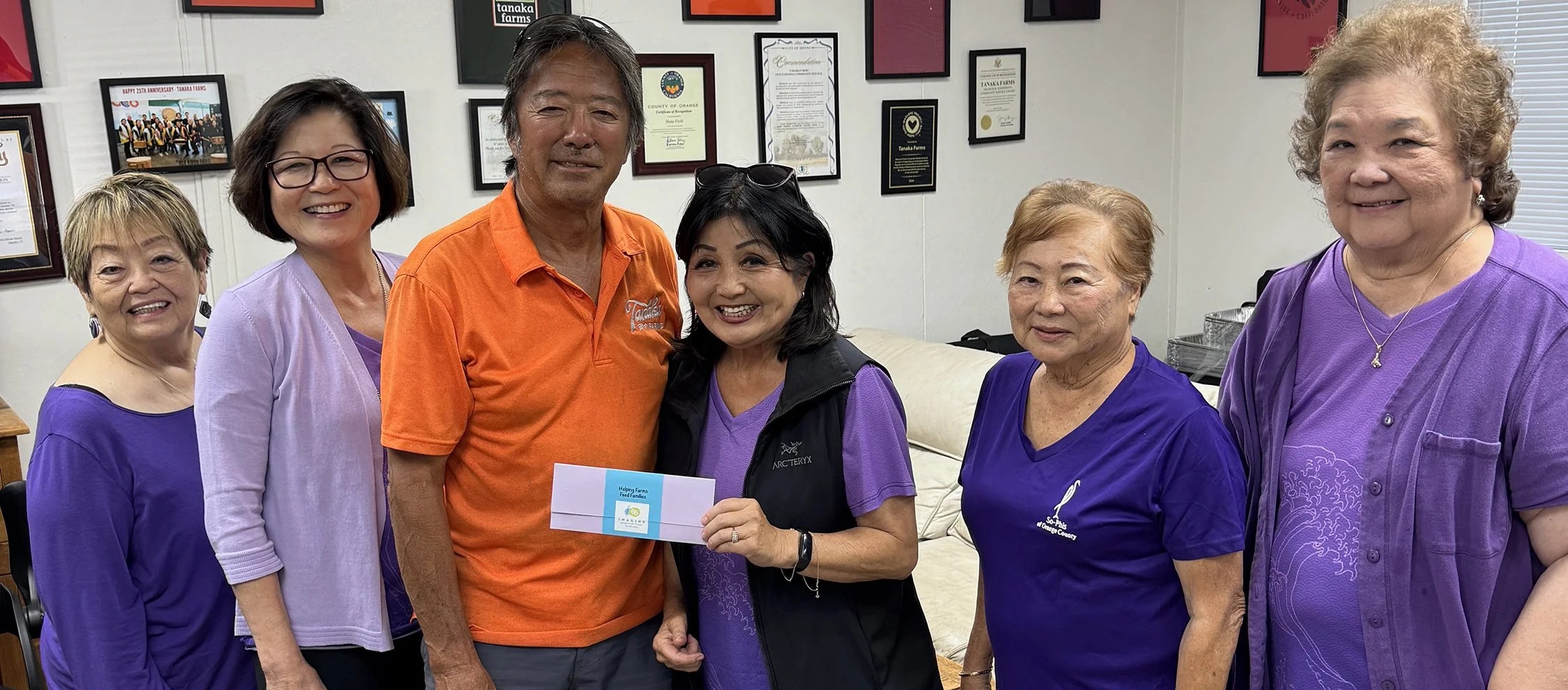2025 - So-Phis Donation to Helping Farms Feed Families