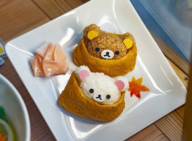 How can food be this cute?! #rilakkuma #japanesefood #japan2020 #miyajima #kawaii