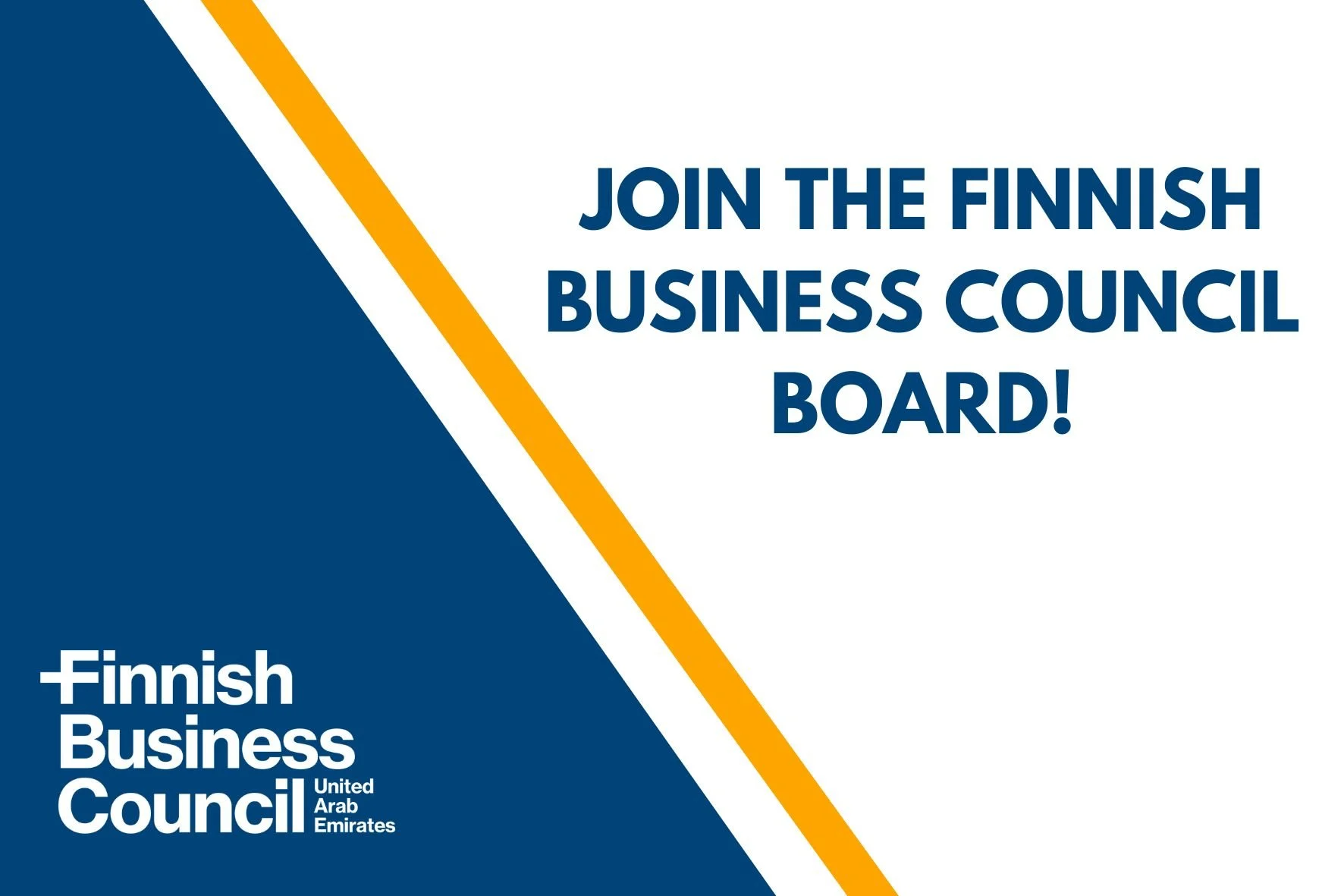 Join the Finnish Business Council Board!