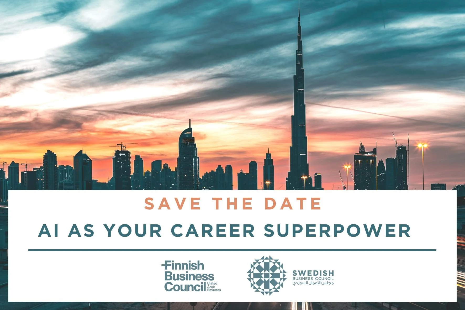 AI as your Career Superpower - save the date!