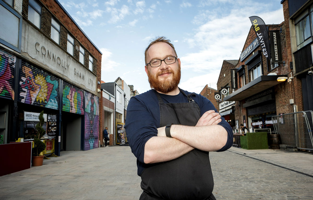 Jon Collins says he feels privileged that his new business will be part of the rejuvenation of Hull’s Fruit Market.