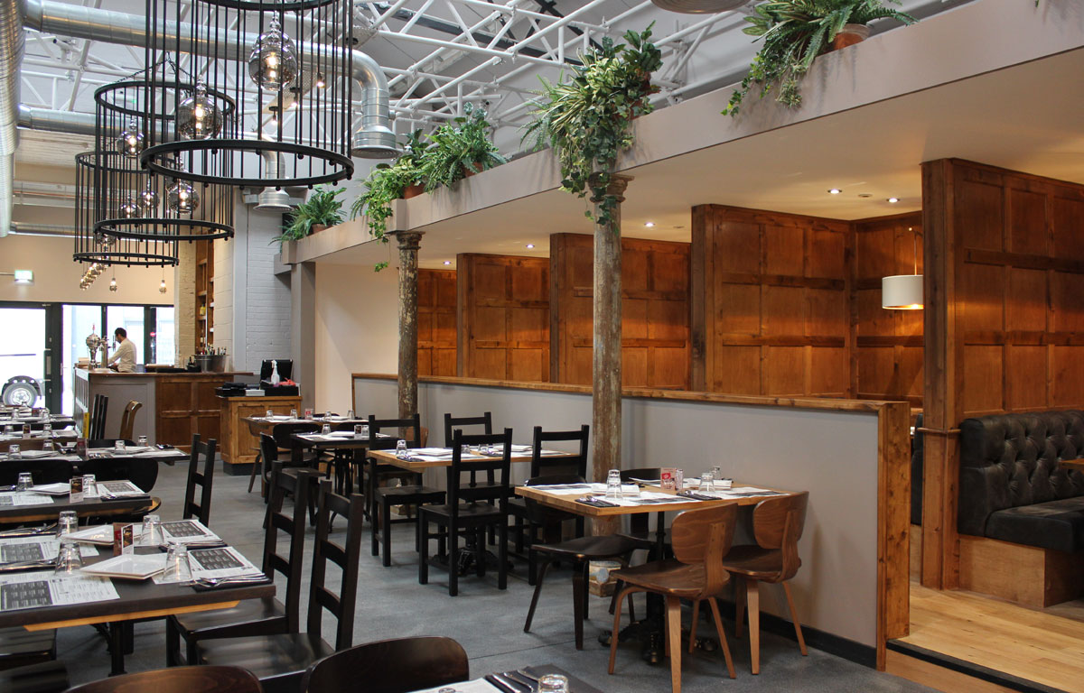 Ambiente Tapas offers 120 covers inside and 40 more in an outdoor seating area.