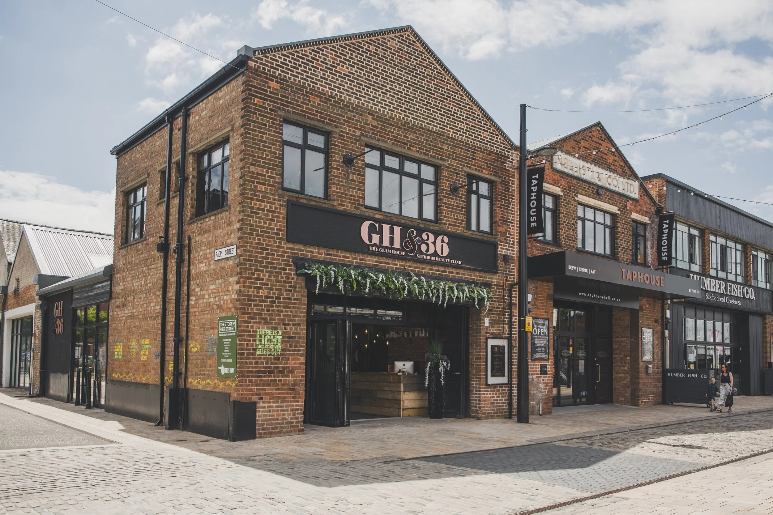 The salon name comes from a combination of Zoe and Julie’s respective businesses, Glam House and Studio 36, which were previously based above the Toni & Guy hair salon in Paragon Street, Hull.