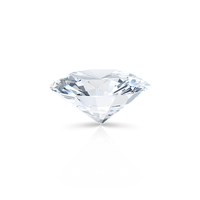 OVAL DIAMOND SIDE