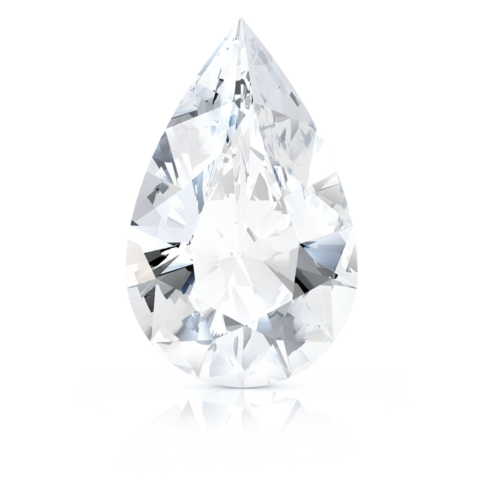PEAR DIAMOND FRONT