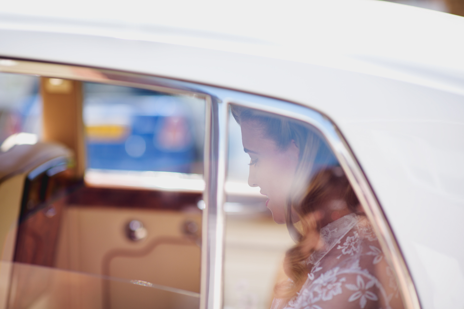 Ida Hollis Wedding Photography - Lucy in the Car