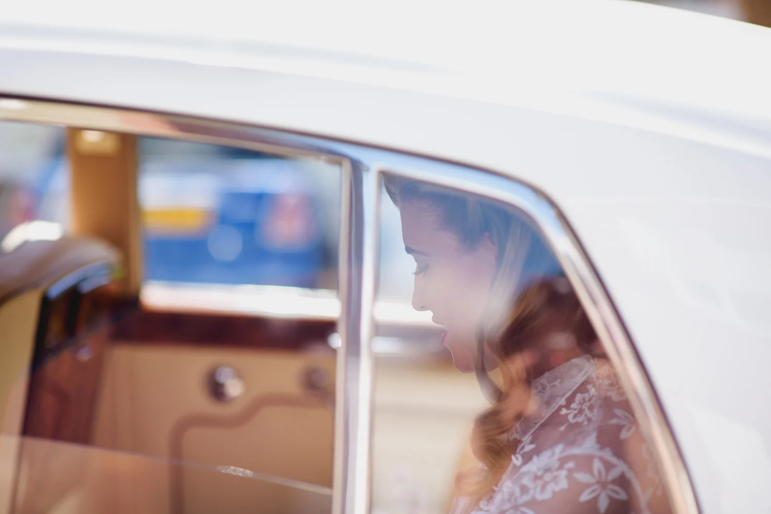 Ida Hollis Wedding Photography - Lucy in the Car
