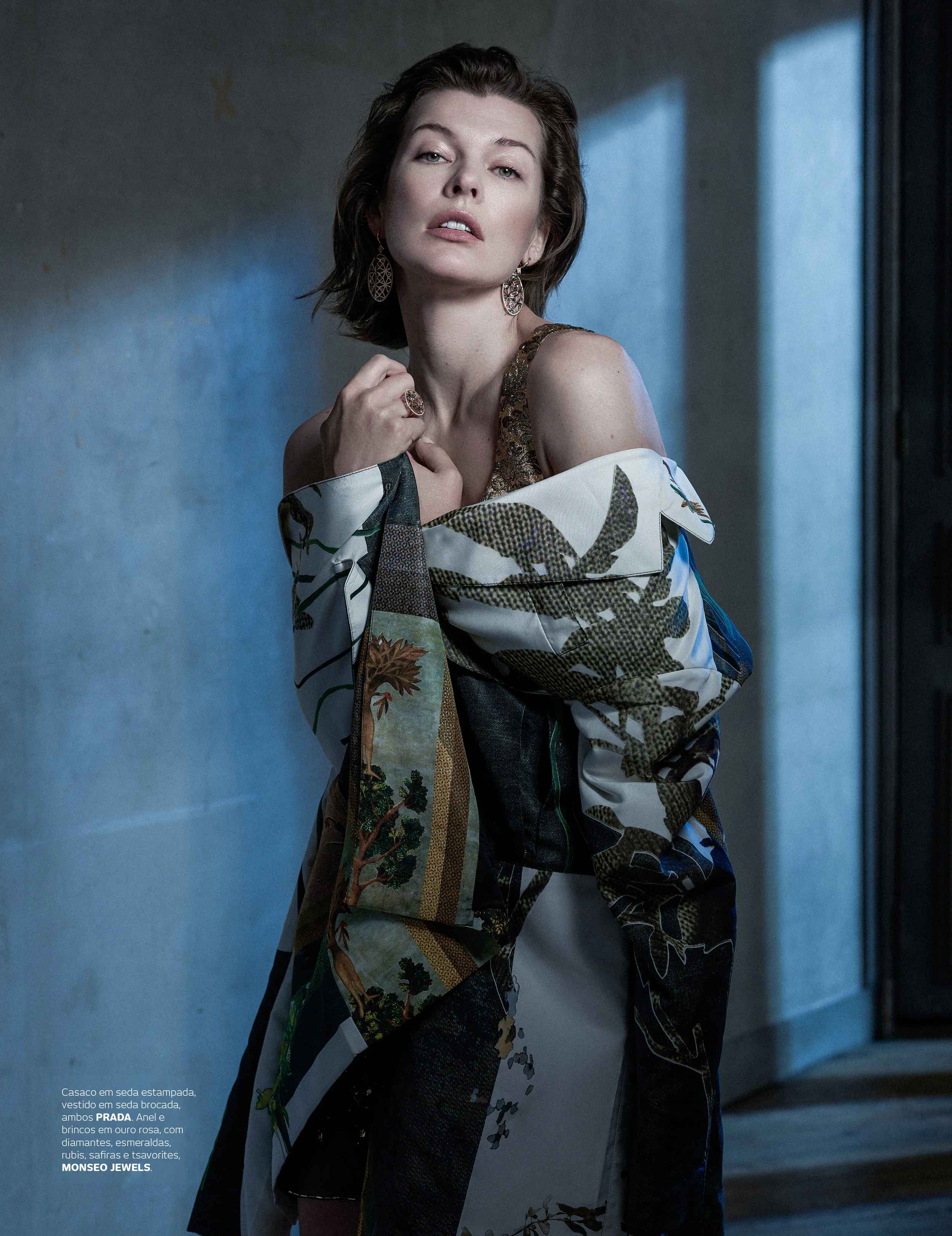 Portuguese Story collection featured on Vogue Portugal with Milla Jovovich
