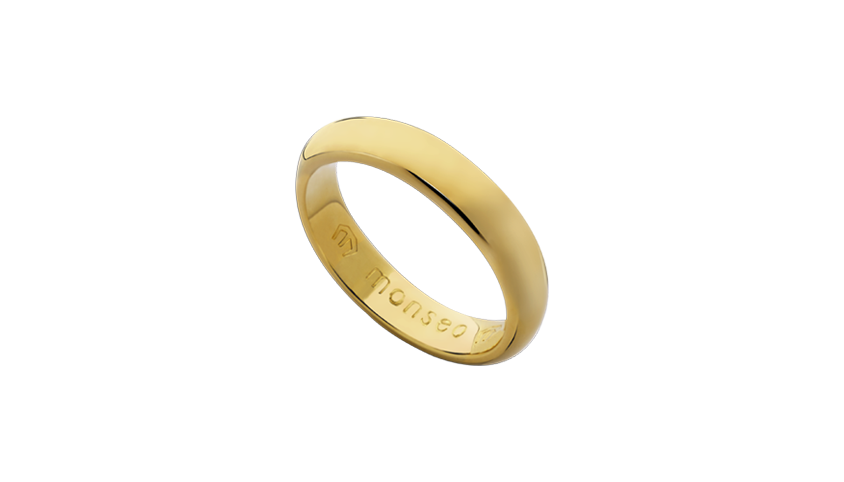 AN2432 - Aliança Moments Lovely 3.7 mm Aliança em ouro amarelo 19.2 Kt. Opção em ouro rosa ou ouro branco.