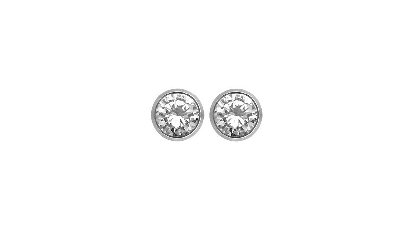 BI2315 - Brincos Moments Brincos em ouro branco 19.2 kt e diamantes. PVP desde 520 € a 1660 € (dependendo do tamanho dos diamantes)