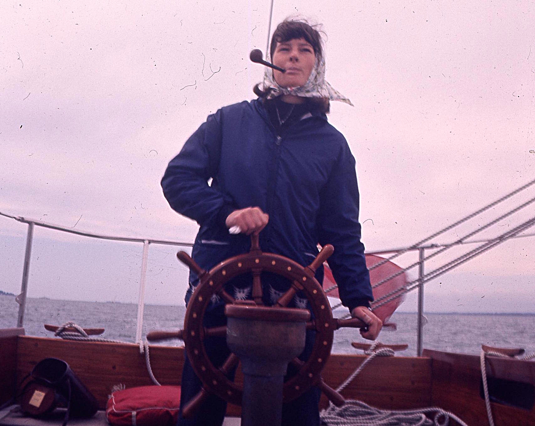 Ingrid and 'la pipe de Papa'
