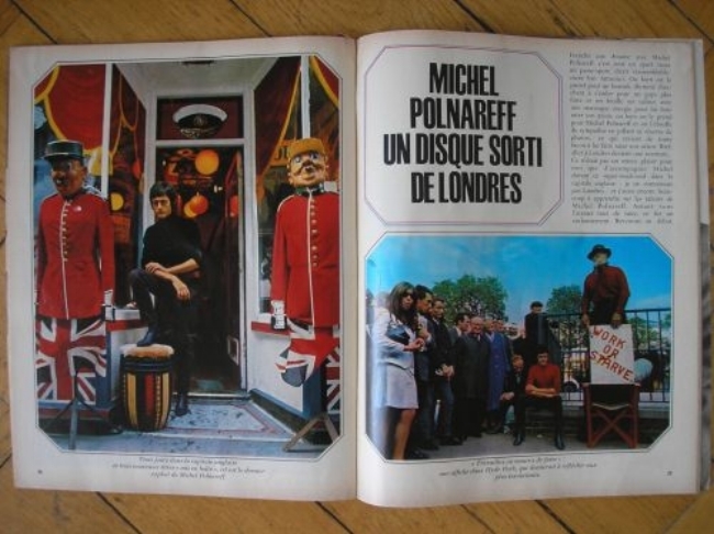 Michel Polnareff in London: Salut Les Copains, juillet 1967