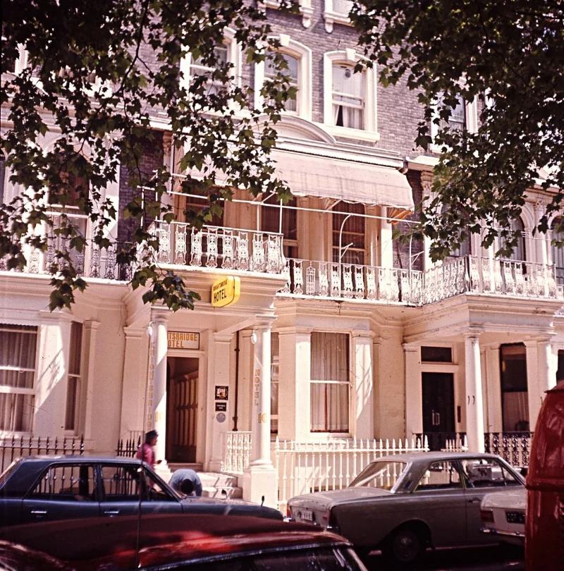 Knightsbridge Hotel, Beaufort Gardens,&nbsp;1967