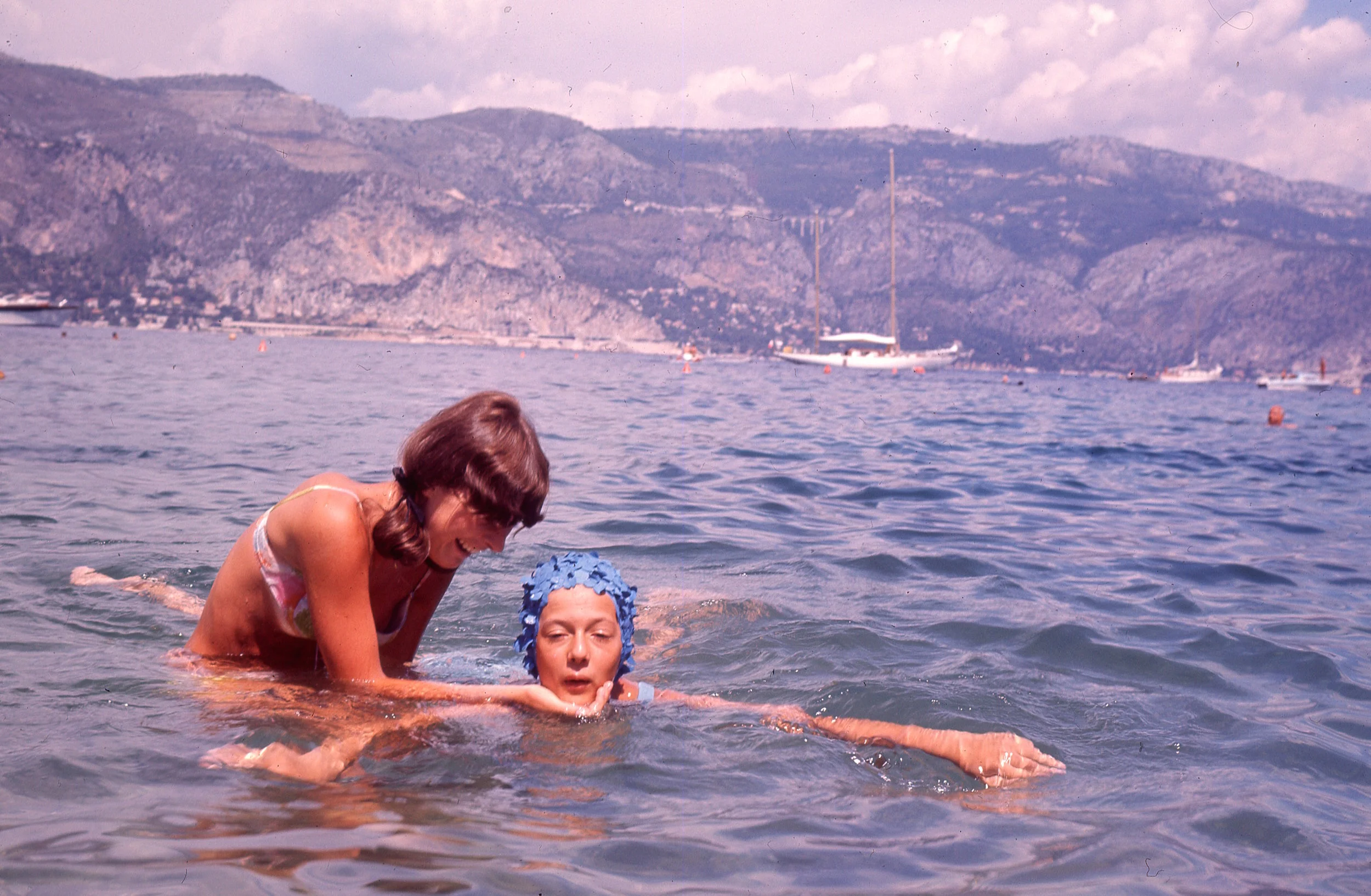 "Pa took some photos of us, we looked so mad."