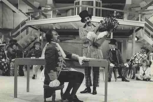 David Bird as the bookkeeper and Michael Aldridge as the horticulturist