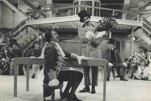David Bird as the bookkeeper and Michael Aldridge as the horticulturist