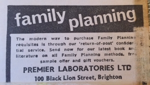 Newspaper ad, 1967