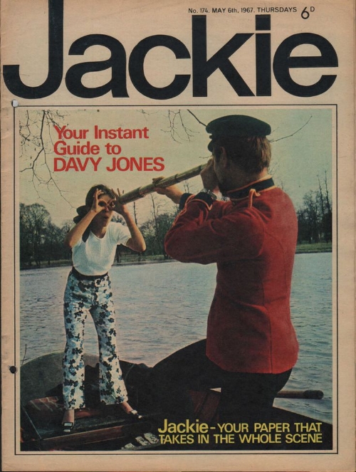 "I don’t think anybody now realises how huge Jackie was. And what I think was a real coup, it was classless. Really posh girls read Jackie. Girls’ brothers secretly read Jackie. It was common currency” - Jacqueline Wilson, The Guardian