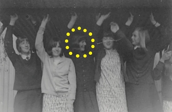 Ingrid with &nbsp;pals.