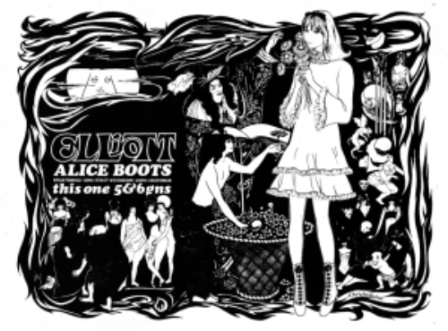 Elliott’s 'Alice' boot, a big seller in the late '60s