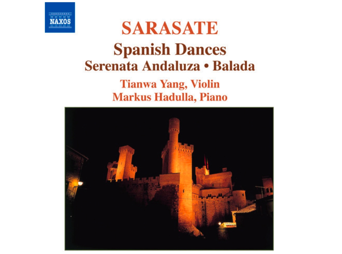 Pablo de Sarasate Vol. 1 “Spanish Dances” Serenata Andaluza; Balada Tianwa Yang, Violin Markus Hadulla, Piano Label: NAXOS 8.557767 Listen to samples · More info