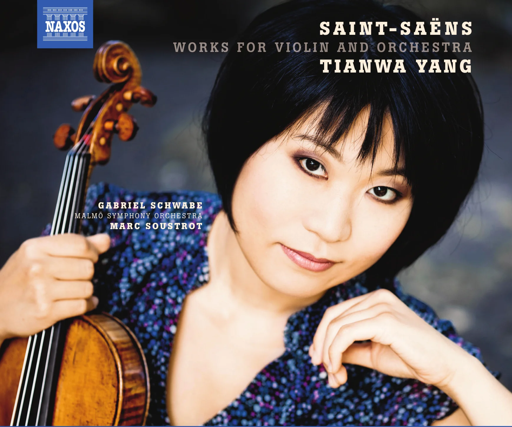 Camille Saint-Saëns Werke für Violine und Orchester Tianwa Yang, Violine Malmö Symphony Orchestra Marc Soustrot, Dirigent Gabriel Schwabe, Violoncello Mehr Info Rezensionen
