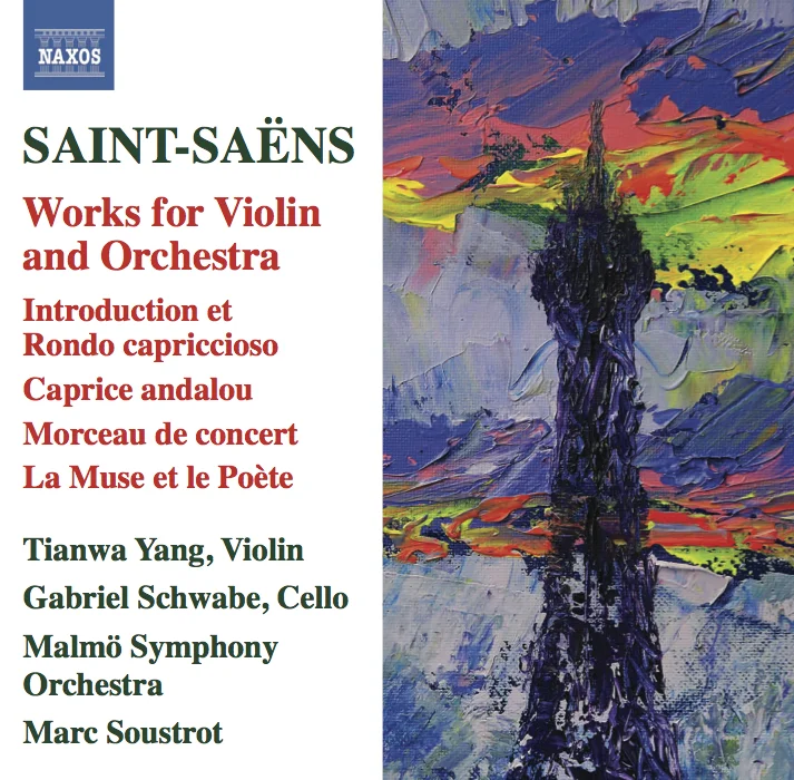 Camille Saint-Saëns Works for Violin and Orchestra Tianwa Yang, violin Malmö Symphony Orchestra Marc Soustrot, conductor Gabriel Schwabe, violoncello More info
