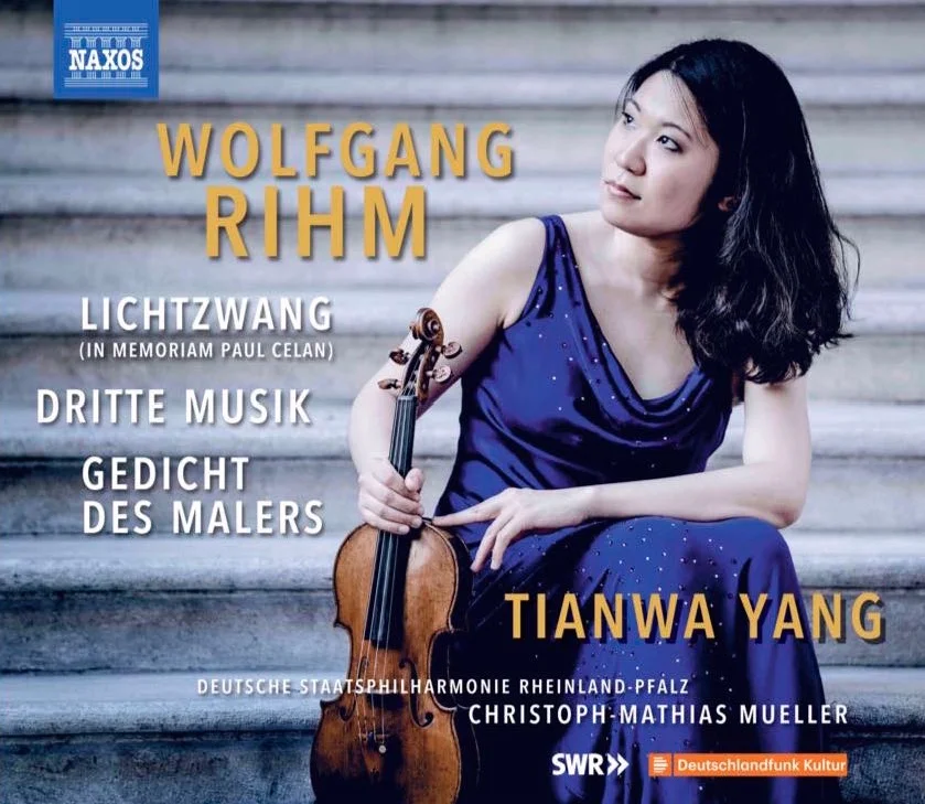 Wolfgang Rihm Werke für Violine und Orchester Vol. 1 Lichtzwang | Dritte Musik | Gedicht des Malers Tianwa Yang, Violine Deutsche Staatsphilharmonie Rheinland-Pfalz Christoph-Mathias Mueller, Dirigent Mehr Info Rezensionen