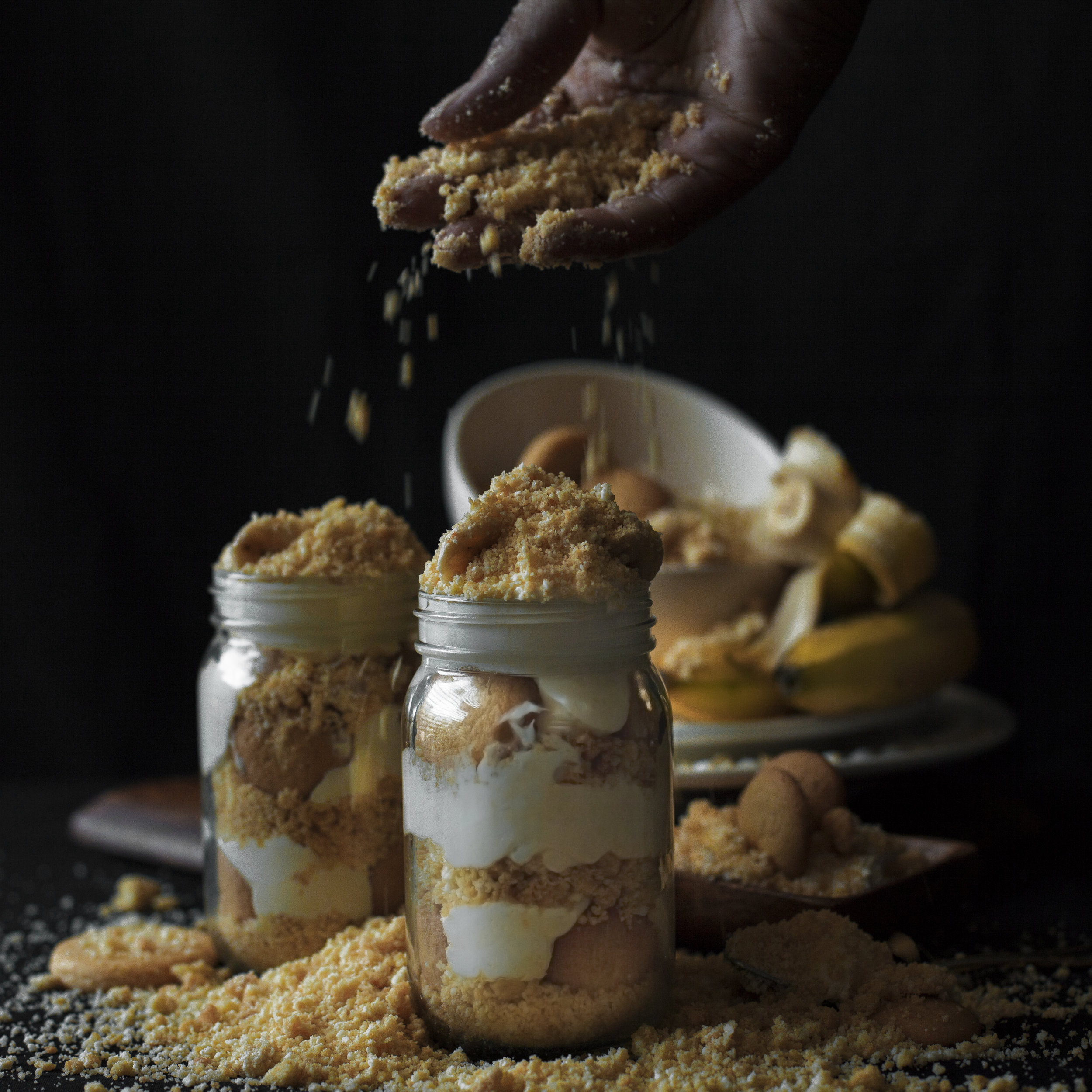 M&E CLASSIC BANANA PUDDING DOUBLE BOWL