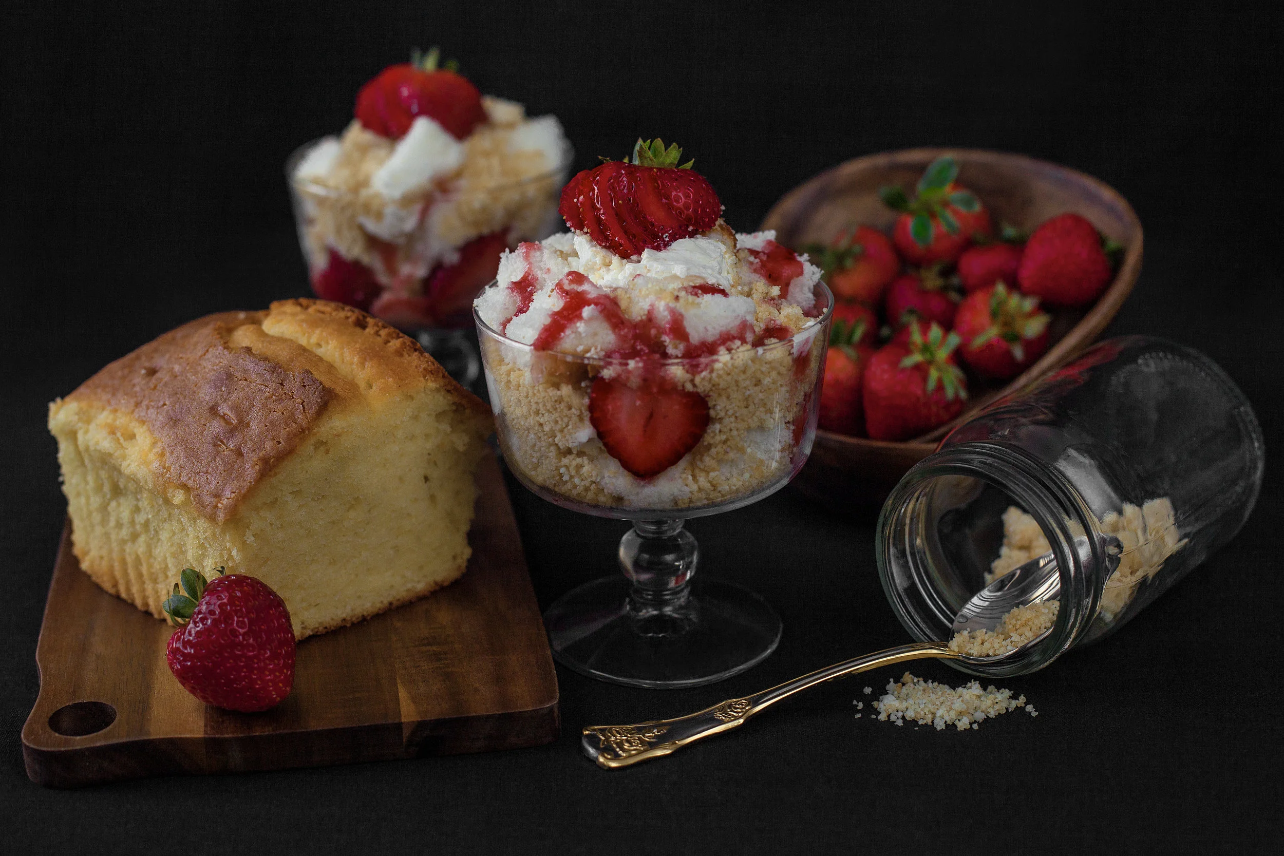 M&E STRAWBERRY BLISS DOUBLE BOWL