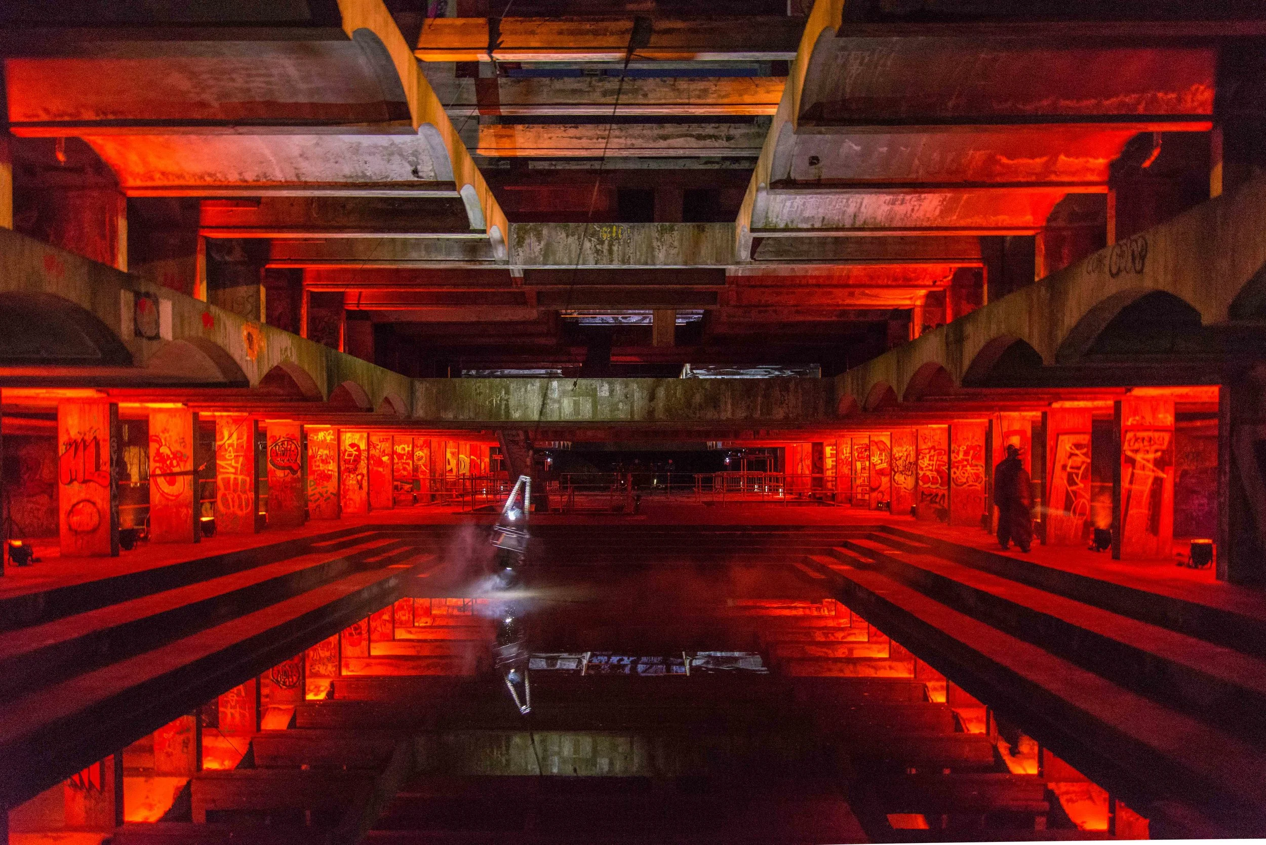"Hinterland" at St Peter's Seminary, Cardross (Gillespie, Kidd & Coia 1966)