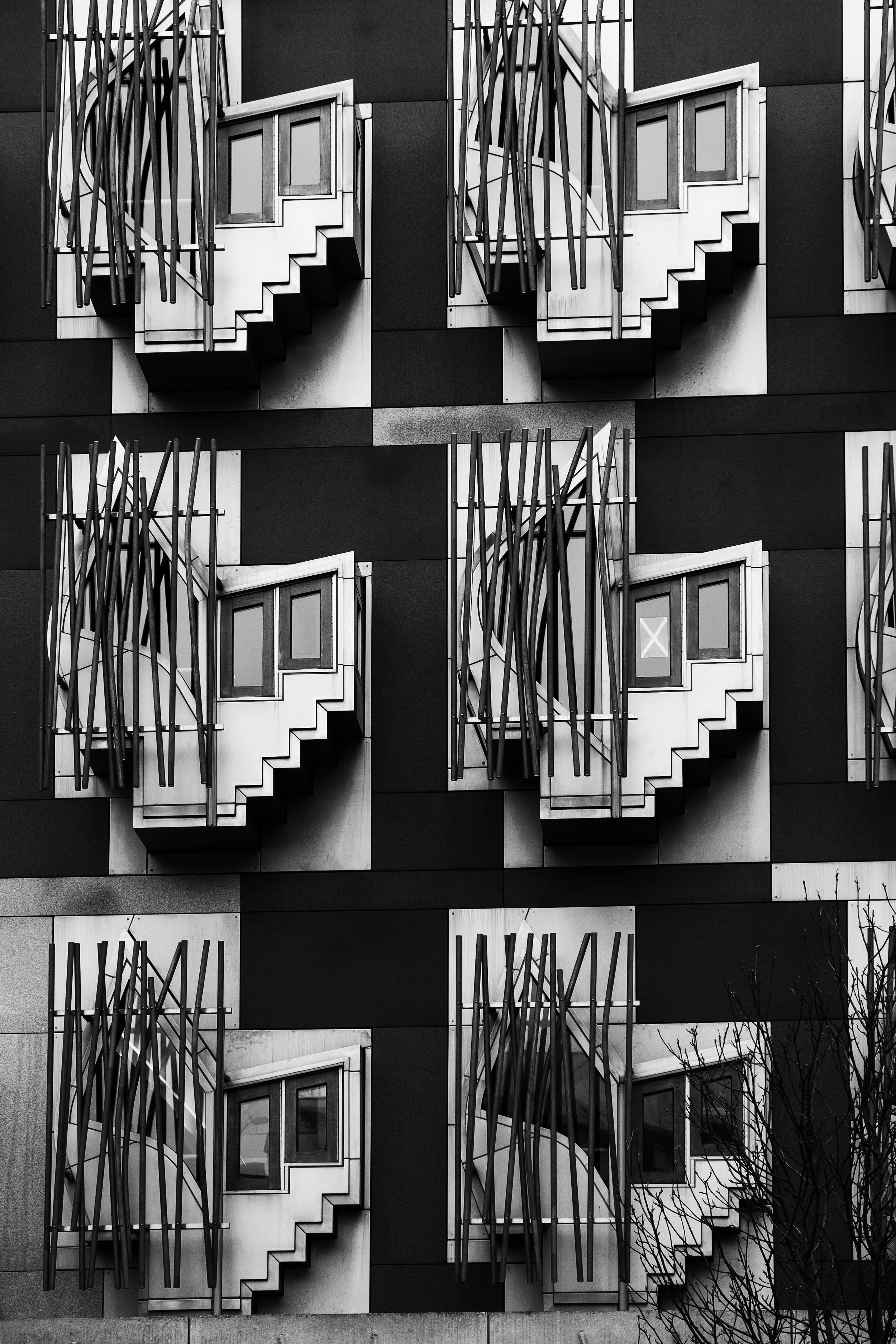Scottish Parliament, Edinburgh (Enric Moralles, 2004)