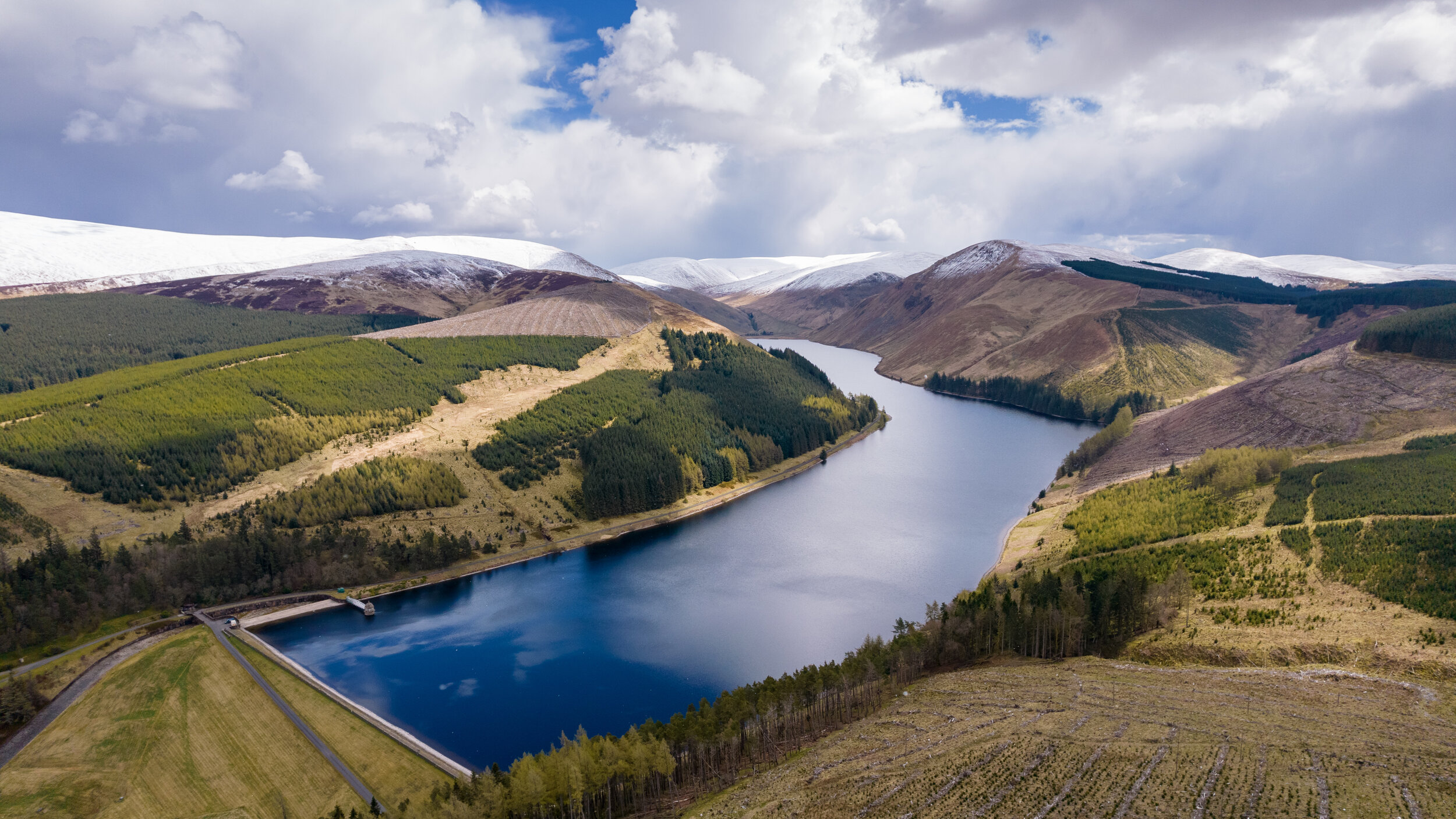 Talla Reservoir from menzion forest