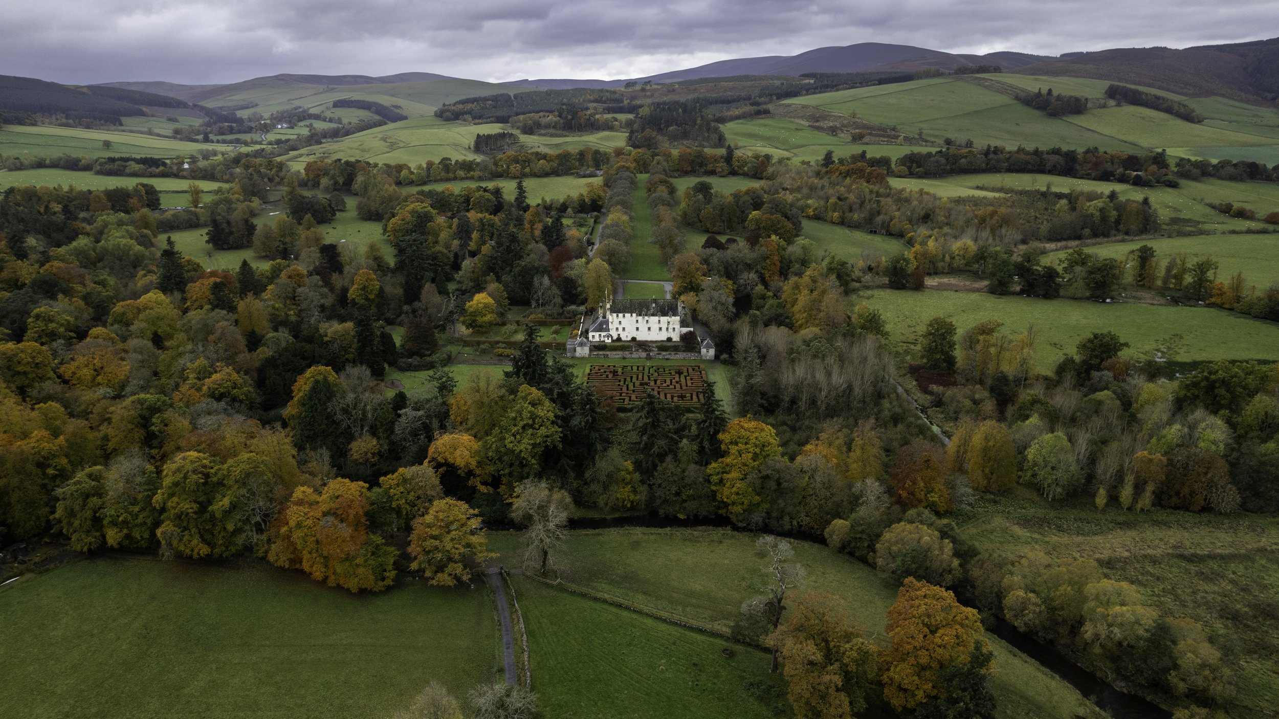 Traquair House and policies