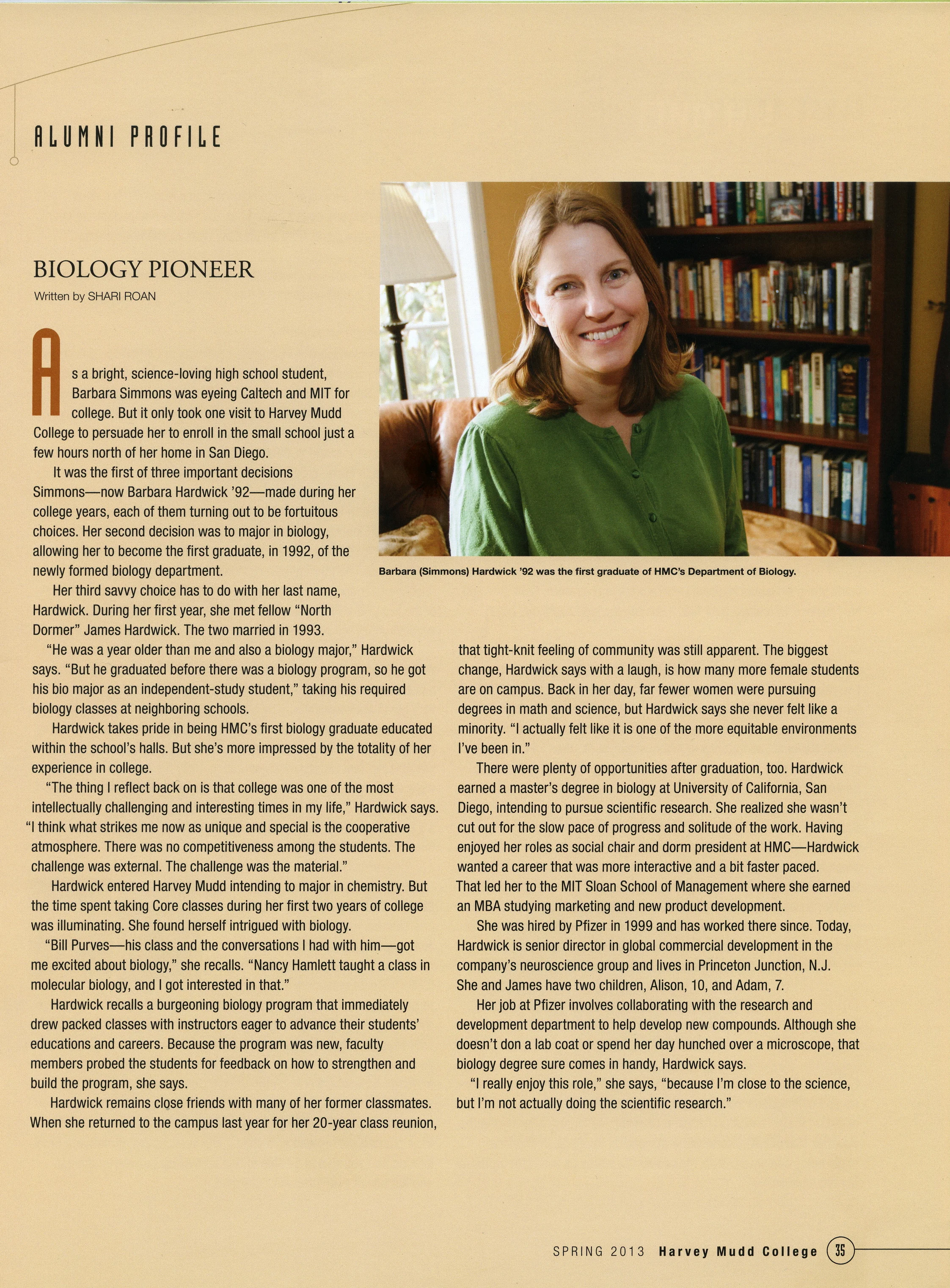 Harvey Mudd College Magazine