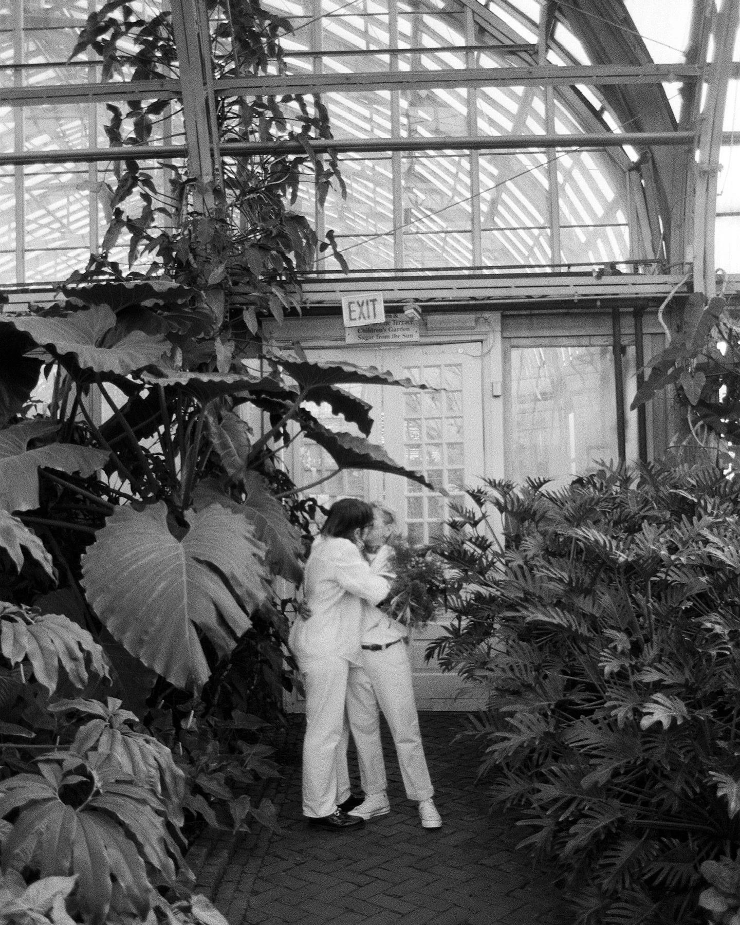 1 year wedding anniversary with my favorite person in the world. 
Almost 8 years together! Times be tough but we are tougher. I&rsquo;m going to keep kissing you forever 

📸 @goodmooncollective