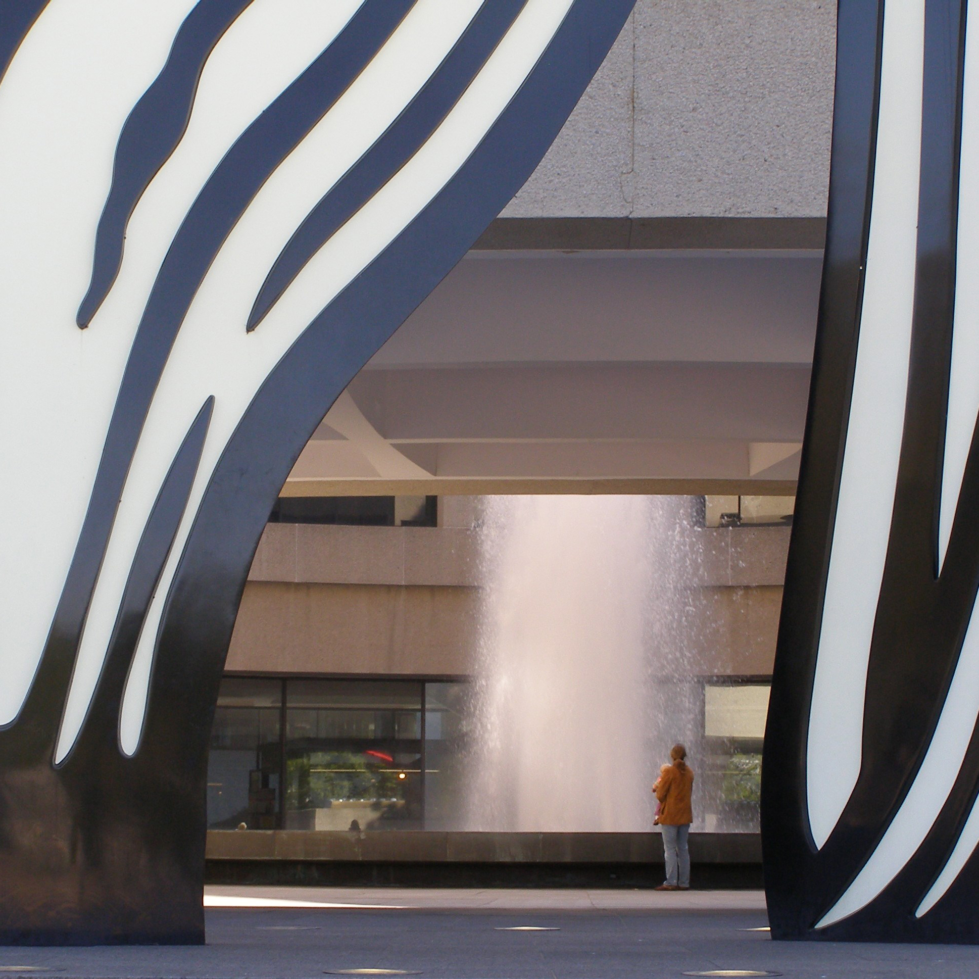 Brushstrokes Installation, Platform and Lighting