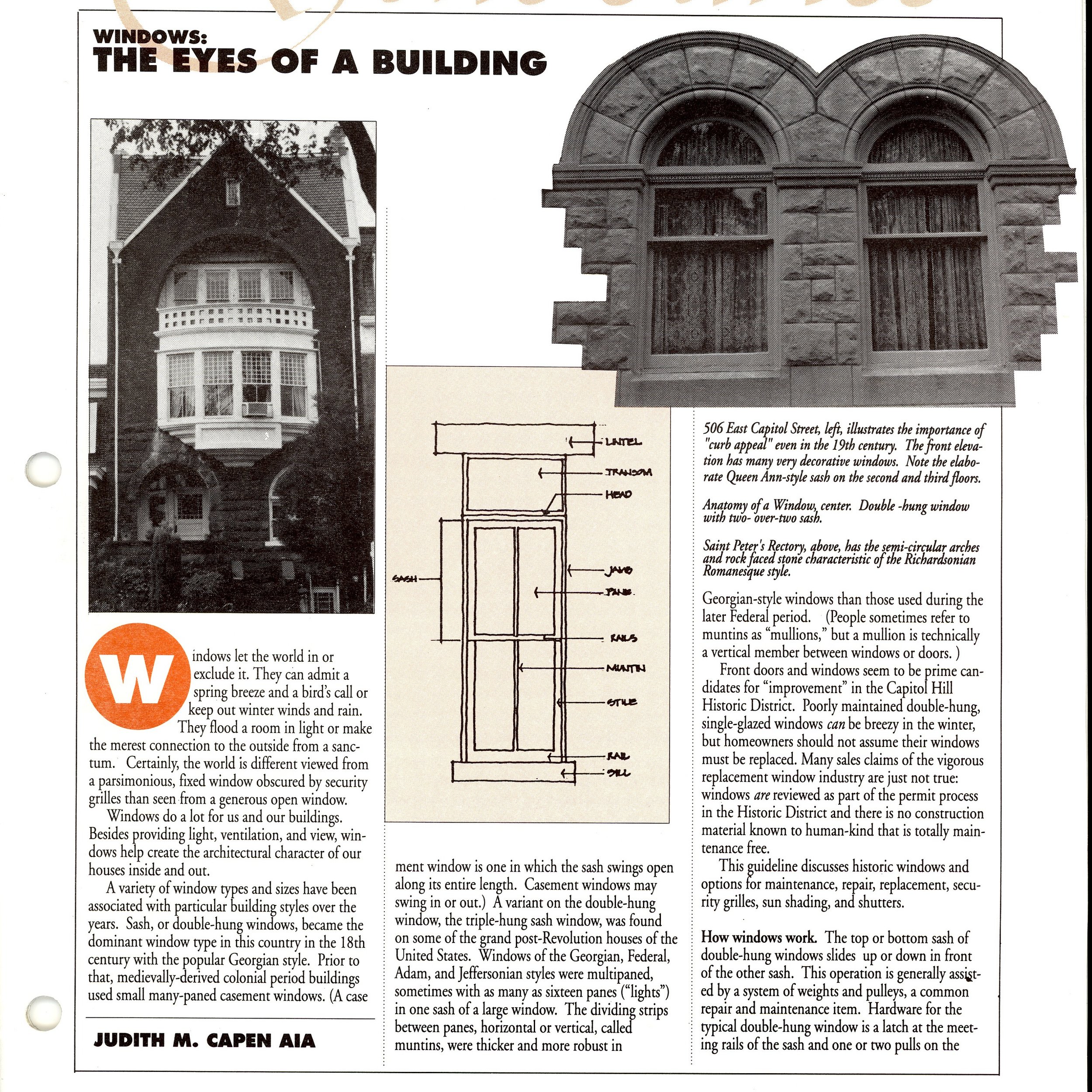 Capitol Hill Historic District Design Guidelines