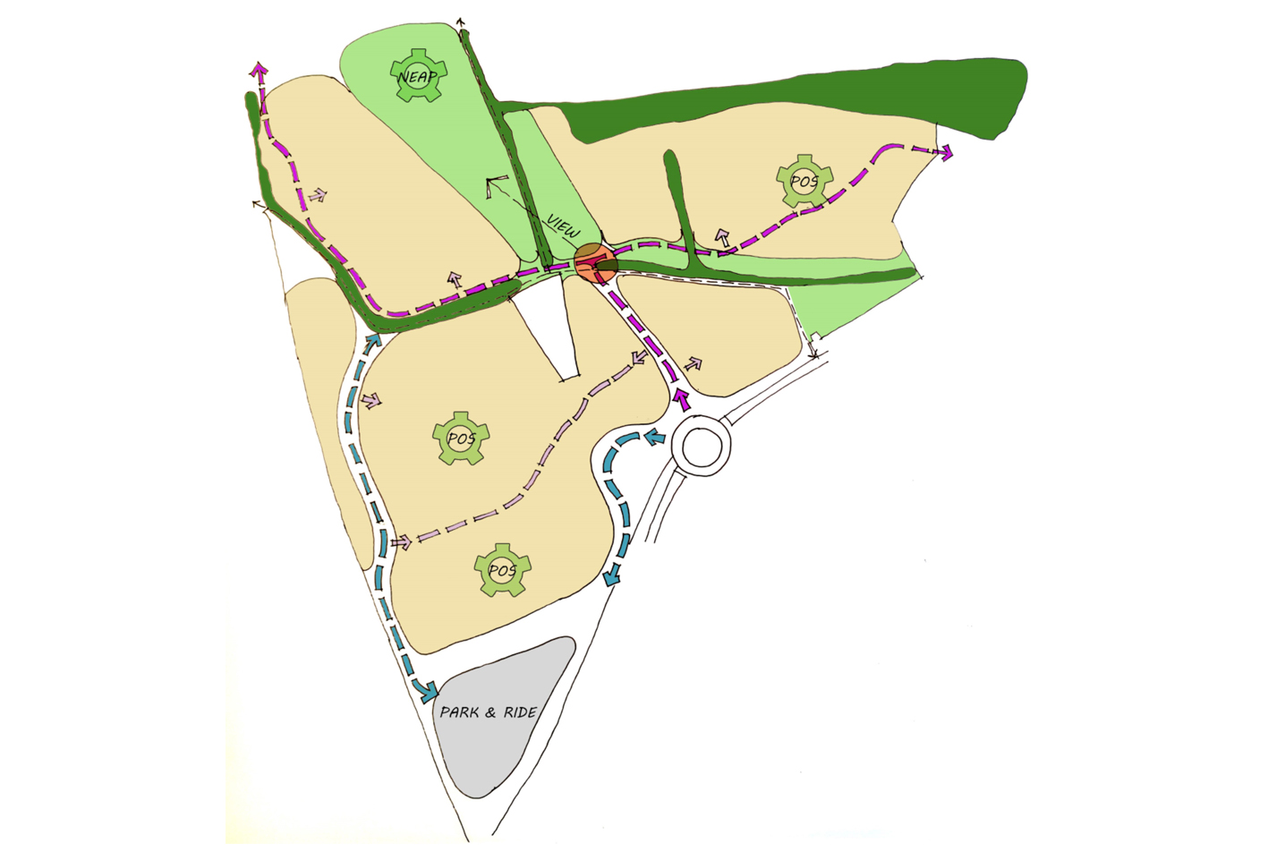 Initial Concept Masterplan